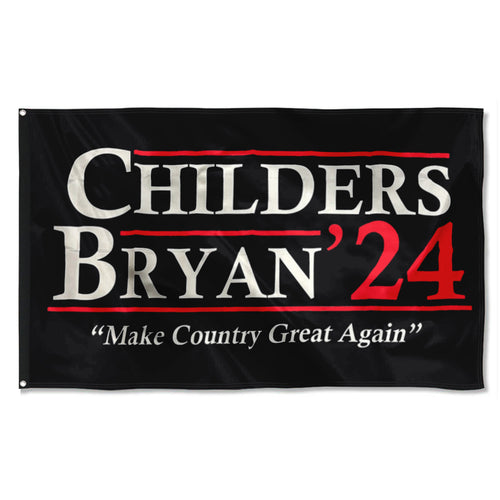 Fyon Country Music Childers Byran 24 Flag Indoor and outdoor banner