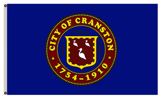 Fyon of Cranston flag Rhode Island banner