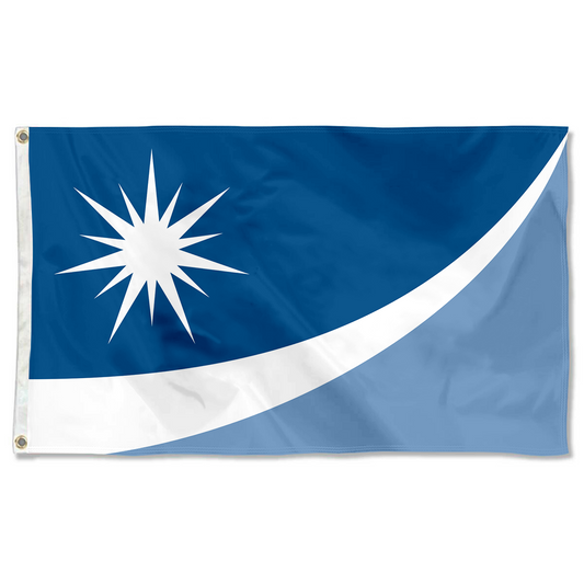 Fyon Crystal, Minnesota flag Banner