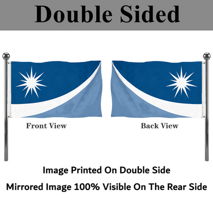 Fyon Crystal, Minnesota flag Banner