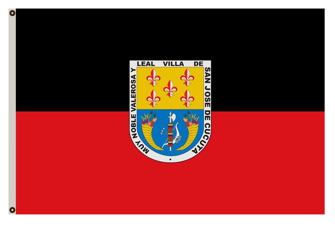 Fyon of Cúcuta Norte de Santander flag Ciudad de Cúcuta Norte de Santander flag banner