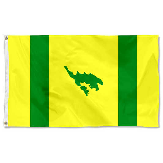 Fyon Culebra, Puerto Rico flag banner