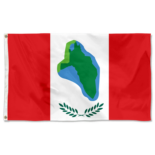 Fyon Cumberlan Head, New York flag banner