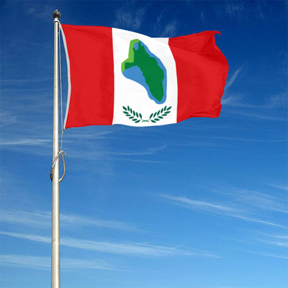 Fyon Cumberlan Head, New York flag banner