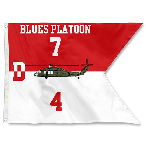 Fyon Custom Cavalry Guidon US Army  USA Flag Banner