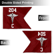 Fyon Custom Medical Guidon US Army Flag Banner