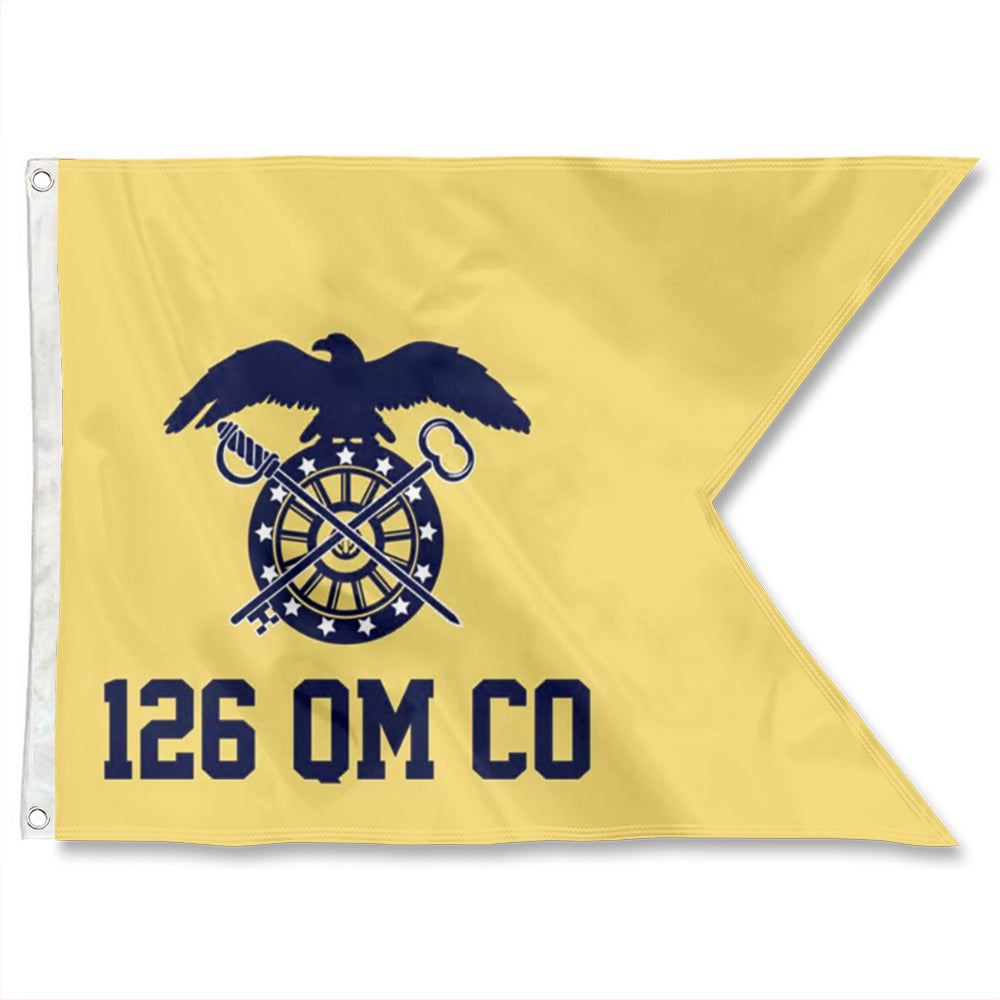 Gui Flag Fyon Custom Quartermaster Guidon QM US Army Flag Banner – FyonShop