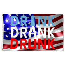 Fyon DRINK DRANK DRUNK Flag Banner