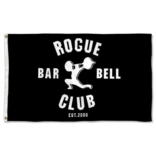 Fyon Daoops of Rogue Barbell Club Flag Black Gym Garage Fitness Flag Banner