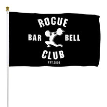 Fyon Daoops of Rogue Barbell Club Flag Black Gym Garage Fitness Flag Banner