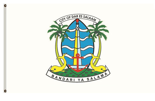Dar es Salaam Tanzania flag
