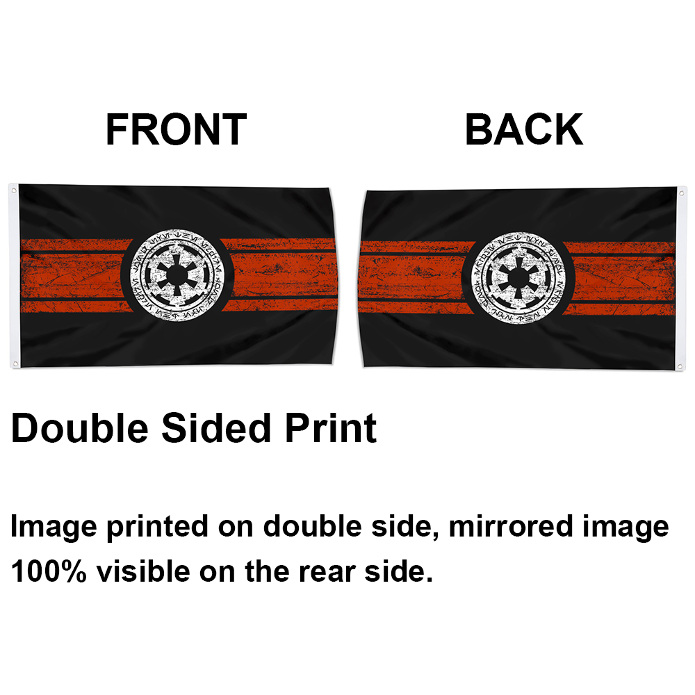 Fyon Retro Star Wars Dark Empire Flag Indoor and outdoor banner 32622