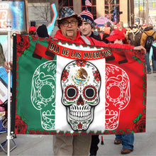 Fyon Day of the Dead (Día de Muertos) Mexican Flag 41701 Indoor and outdoor banner