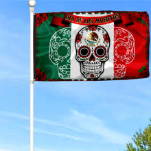 Fyon Day of the Dead (Día de Muertos) Mexican Flag 41701 Indoor and outdoor banner