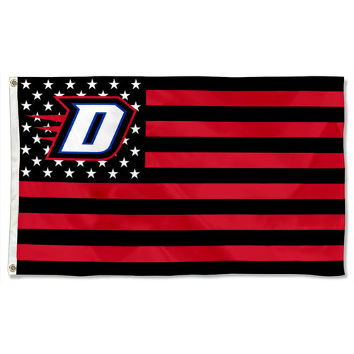 Fyon DePaul Blue Demons Stars and Stripes Flag Banner