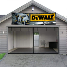 Fyon DeWalt Tools Flag Indoor and Outdoor Banner 2x8ft