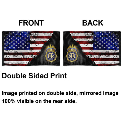 Fyon Dea Star & Stripes Flag Indoor and outdoor banner