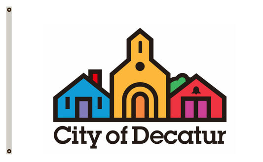 Fyon  Decatur flag Georgia banner