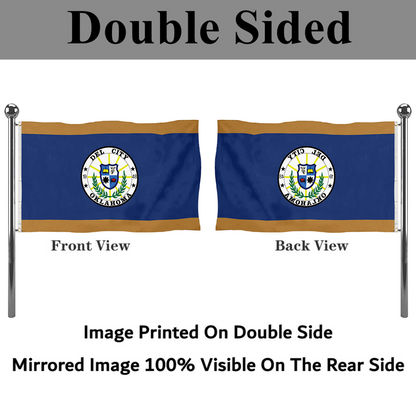 Fyon Del City, Oklahoma flag Banner