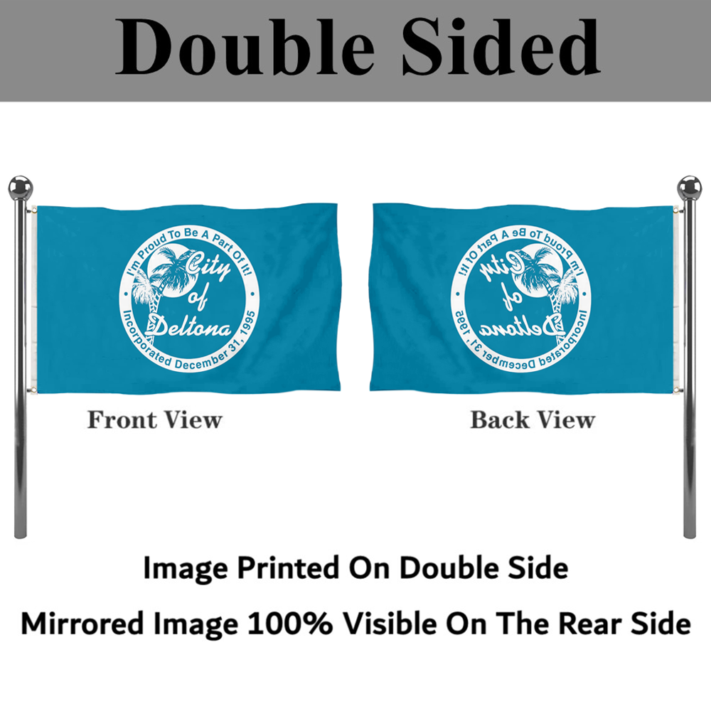 Fyon Deltona, Florida flag  Banner