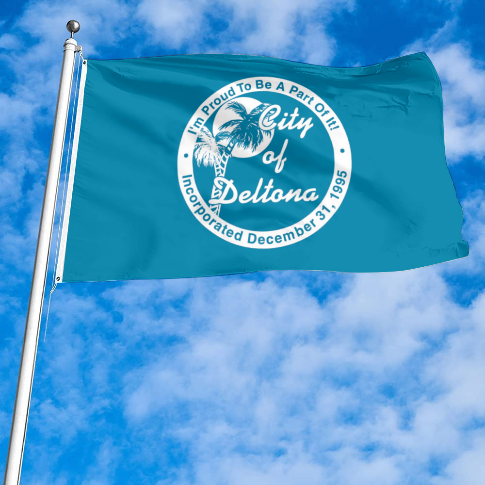 Fyon Deltona, Florida flag  Banner