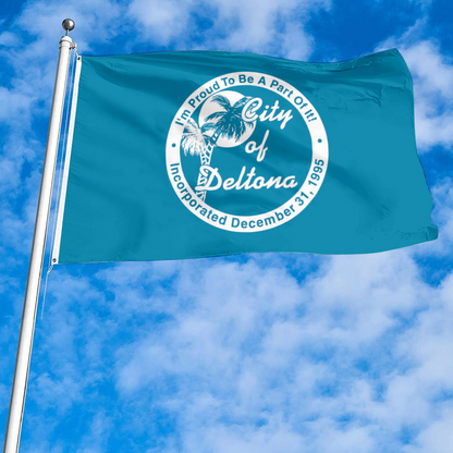 Fyon Deltona, Florida flag  Banner