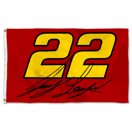 Fyon Denny Hamlin #22 Flag  Banner