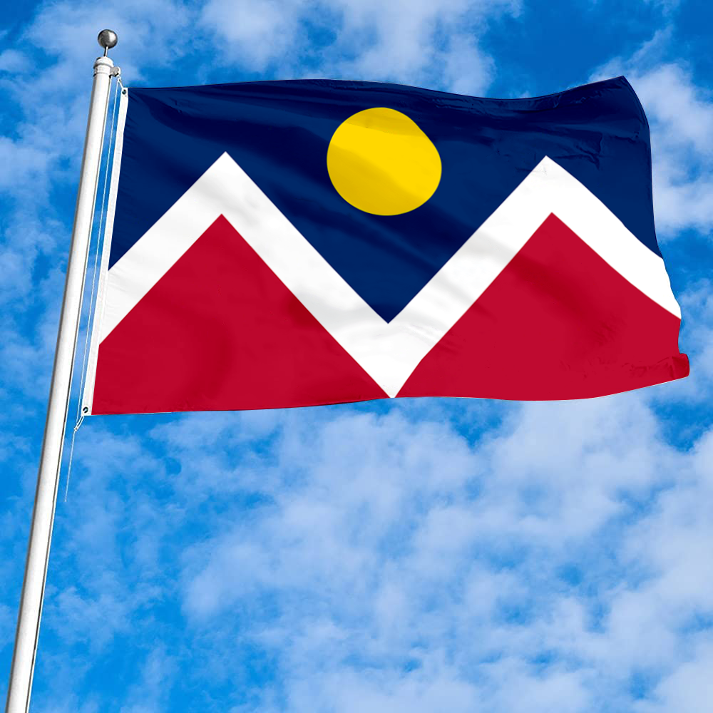 Fyon Denver, Colorado flag  Banner