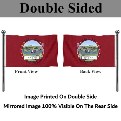 Fyon Derby, Connecticut flag  Banner