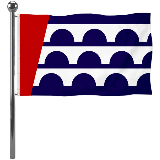 Fyon Des Moines, Iowa flag Banner