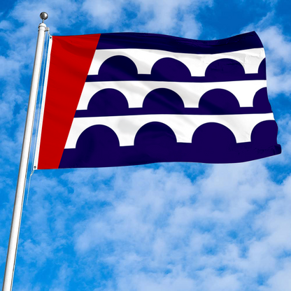 Fyon Des Moines, Iowa flag Banner