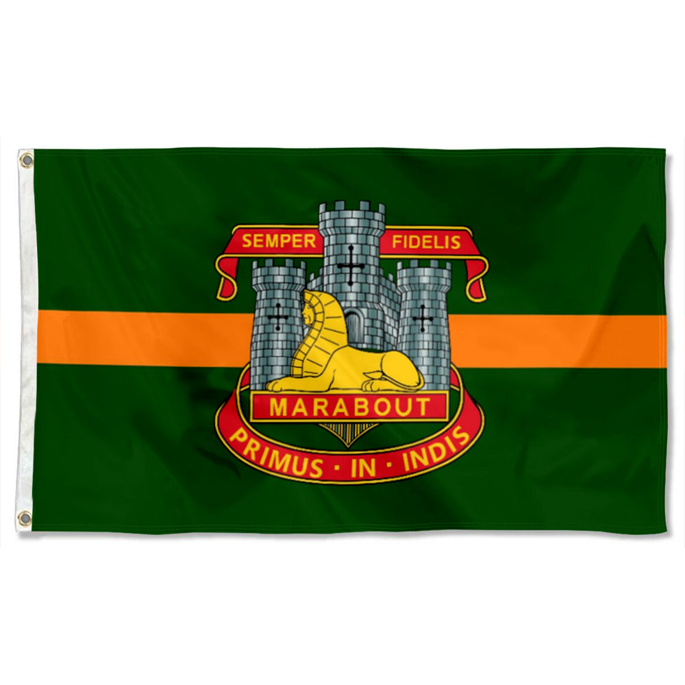 Fyon Devonshire and Dorset Regiment British Army Flag Indoor and Outdoor Banner