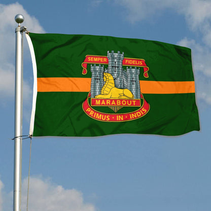 Fyon Devonshire and Dorset Regiment British Army Flag Indoor and Outdoor Banner