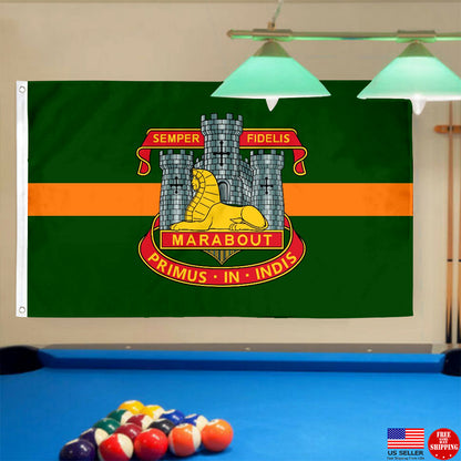 Fyon Devonshire and Dorset Regiment British Army Flag Indoor and Outdoor Banner