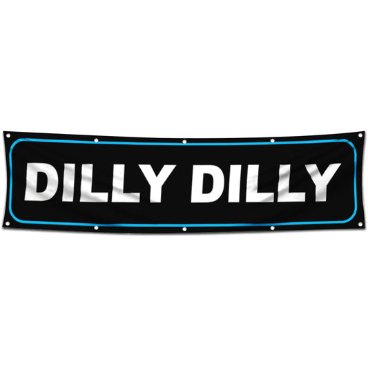 Fyon Dilly Dilly Beer Flag Banner 2x8 Feet