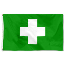 Fyon Dispensary Green Cros Flag  Indoor and outdoor banner