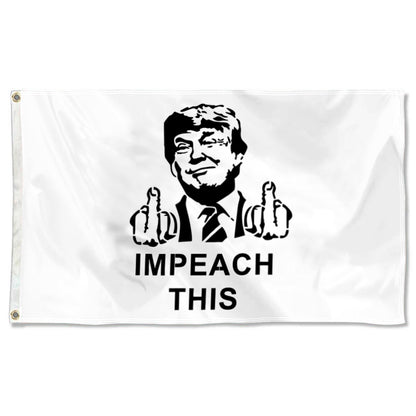 Fyon Donald Trump Flag Impeach This Flag Banner