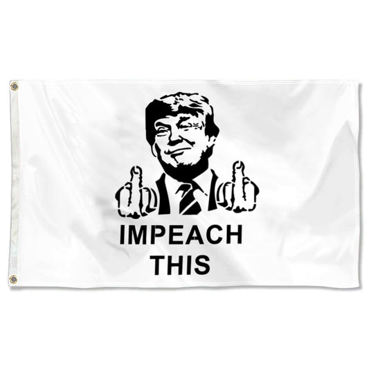 Fyon Donald Trump Flag Impeach This Flag Banner
