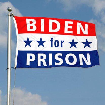 Fyon Donald Trump Flag Prison Indoor and Outdoor Banner
