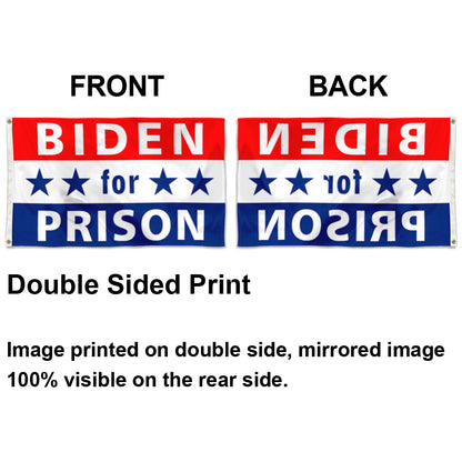 Fyon Donald Trump Flag Prison Indoor and Outdoor Banner