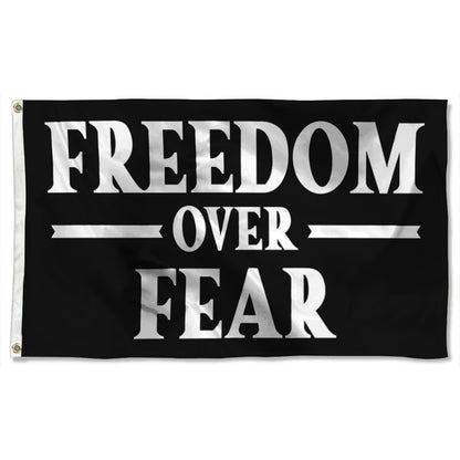 Fyon Donald Trump Freedom Over Fear Flag Banner