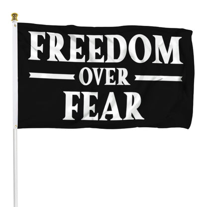 Fyon Donald Trump Freedom Over Fear Flag Banner