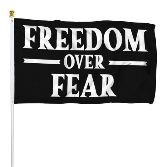 Fyon Donald Trump Freedom Over Fear Flag Banner
