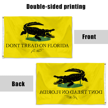 Fyon Dont tread on florida Flag Indoor and outdoor banner