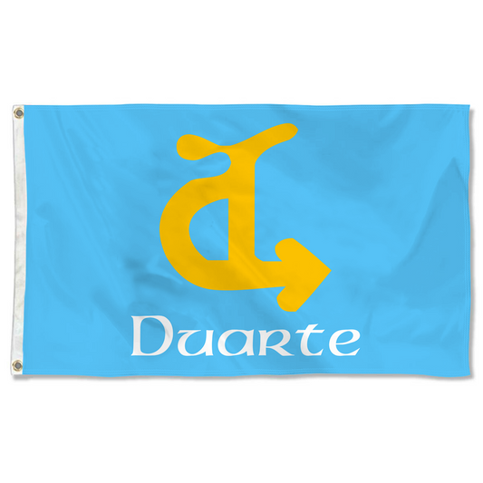 Fyon Duarte, California Flag  Banner