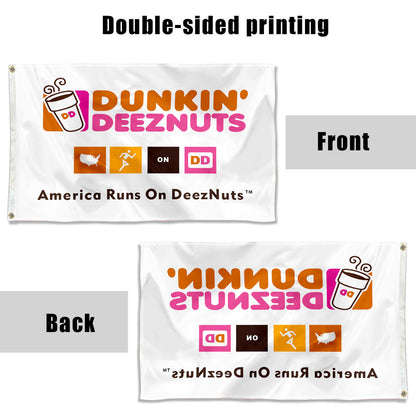 Fyon Dunkin Donuts Flag Indoor and outdoor banner