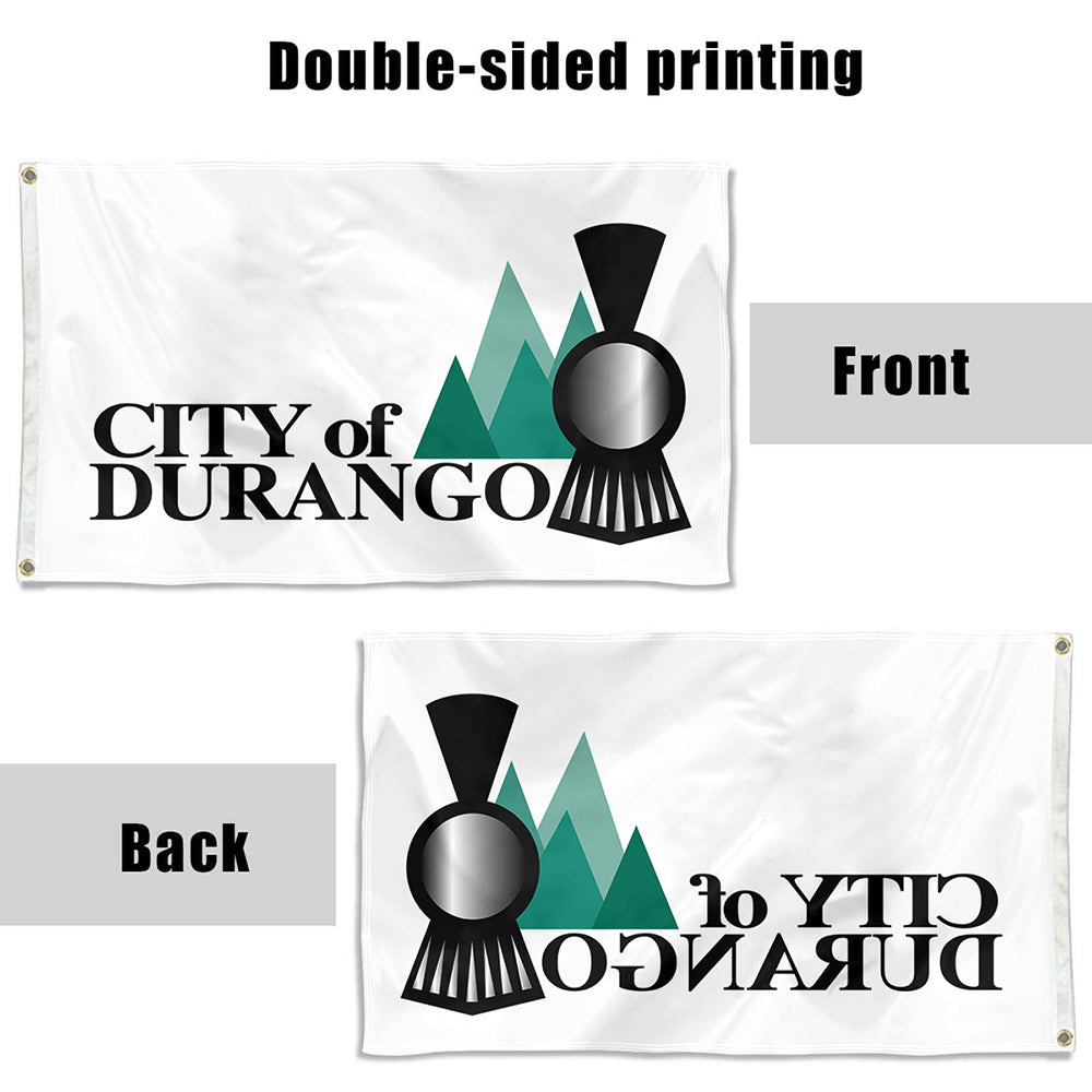 Fyon Durango, Colorado Flag Indoor and Outdoor Banner