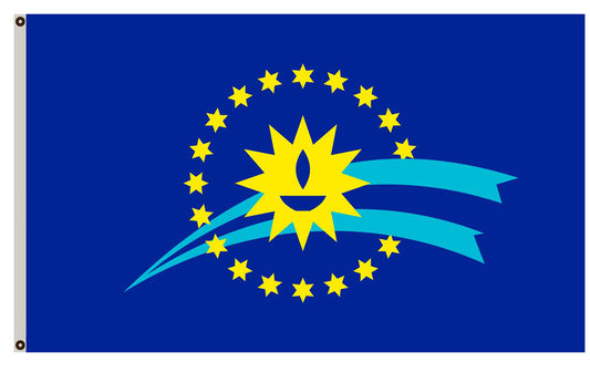 Fyon of  Durazno flag Uruguay banner