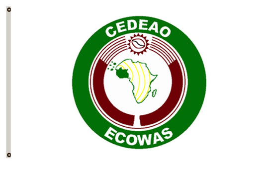 ECOWAS Economic Union of West African States flag