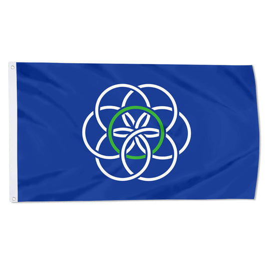 Fyon Earth Flag Banner
